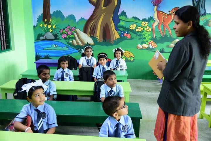 St Dominic Convent English Medium School-Classroom