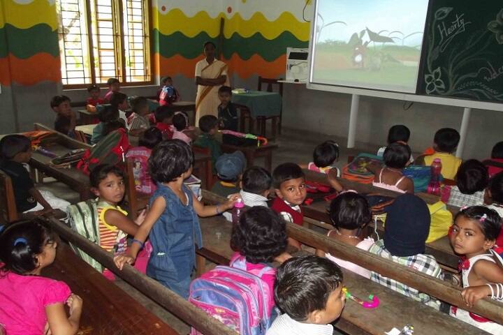 St Joseph Convent School-LKG Students Class Room