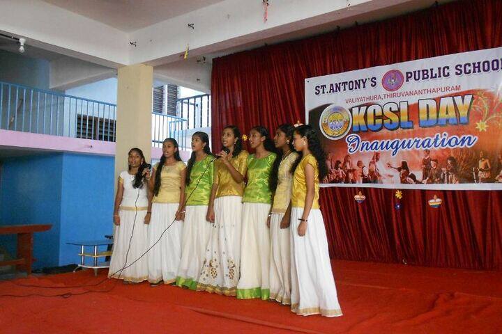 St Antonys Public School-Program