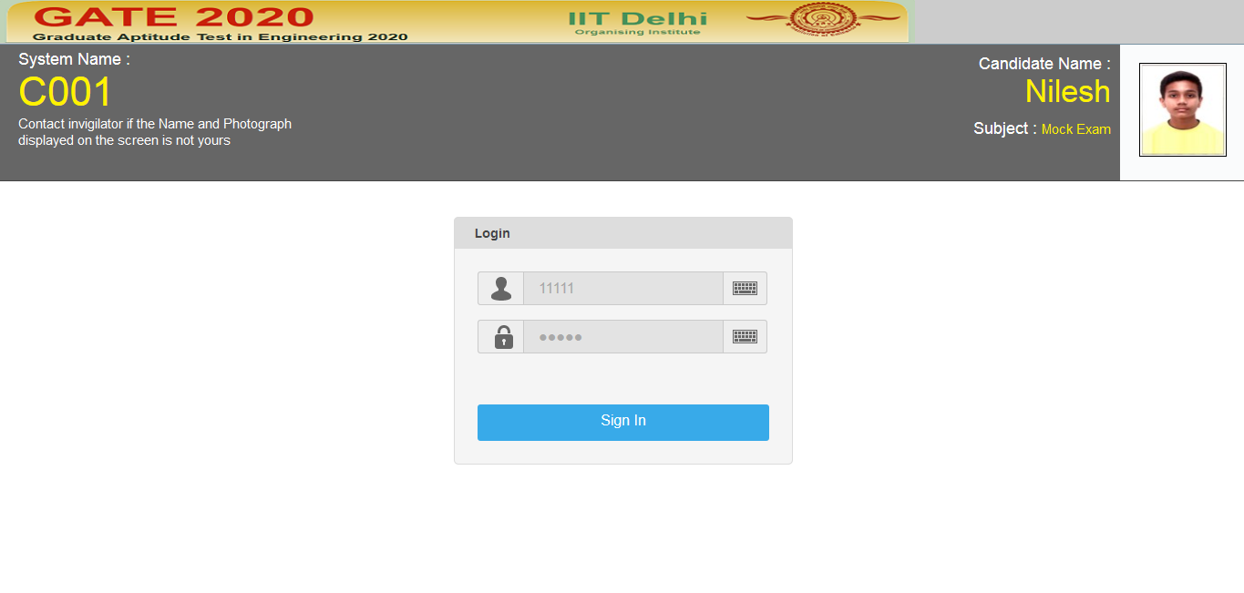 Gate Mock Test 2020 Released Download Practice Mock Test Here